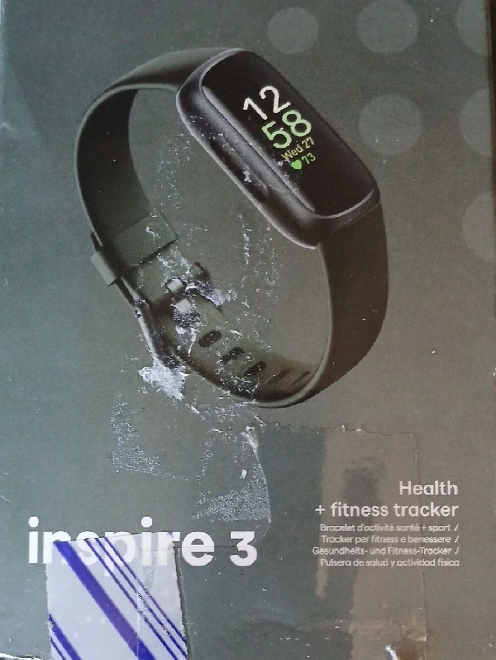 fitbit Inspire 3 Black Fitness & Health Tracker